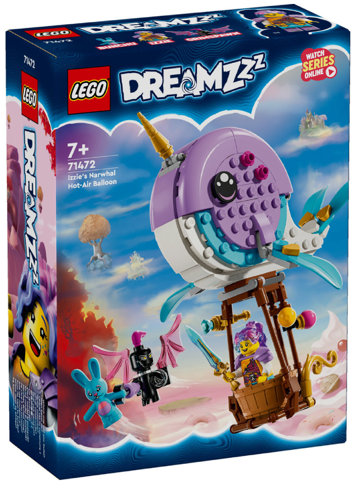 LEGO DREAMZzz Izzie's Narwhal Hot-Air Balloon (71472)
