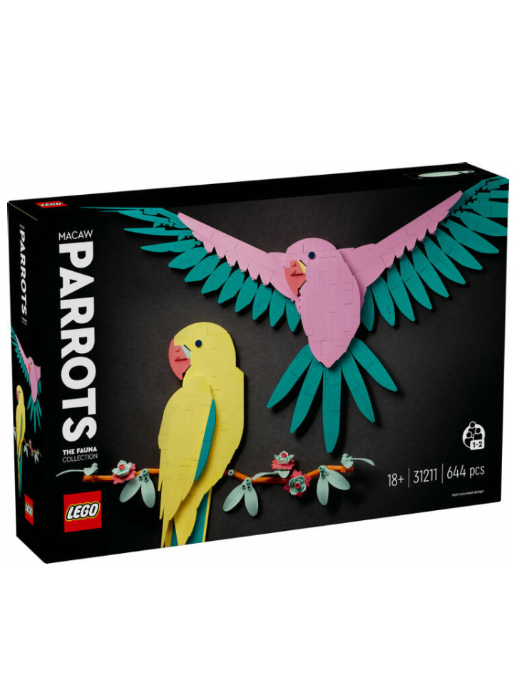 LEGO ART The Fauna Collection Macaw Parrots (31211)
