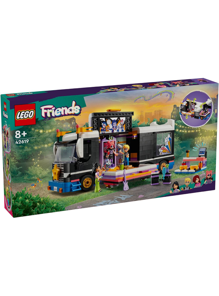 LEGO Friends Pop Star Music Tour Bus (42619)