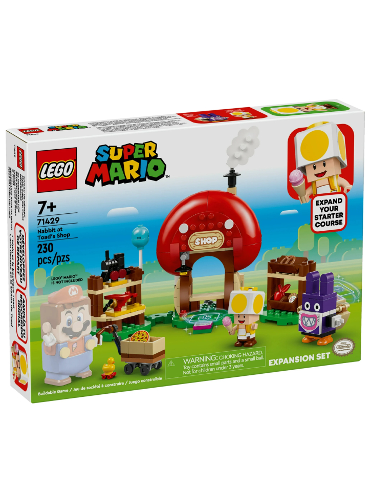 LEGO Super Mario Nabbit at Toad's Shop Expansion Set (71429)