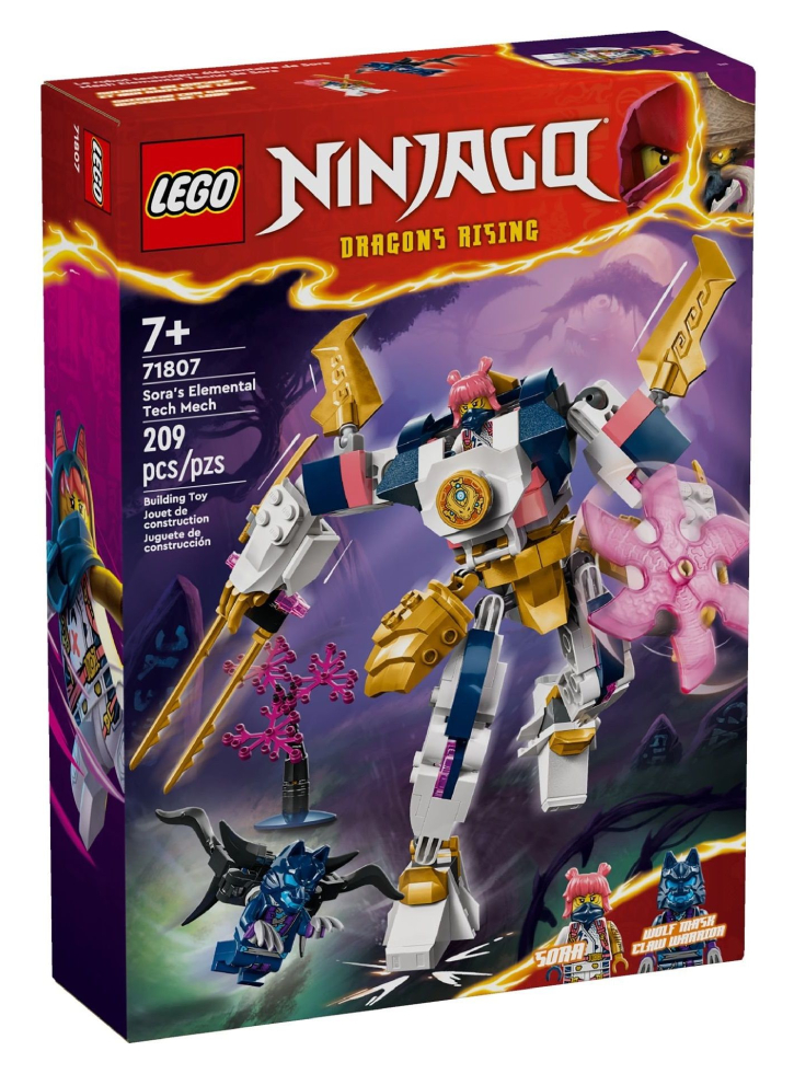 LEGO Ninjago Sora's Elemental Tech Mech (71807)
