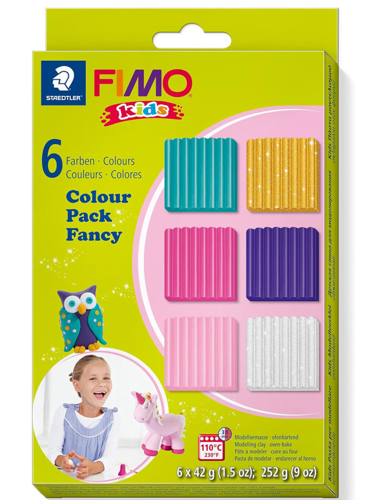 Plastilina FIMO Kids Clay Additional Colours (78537)