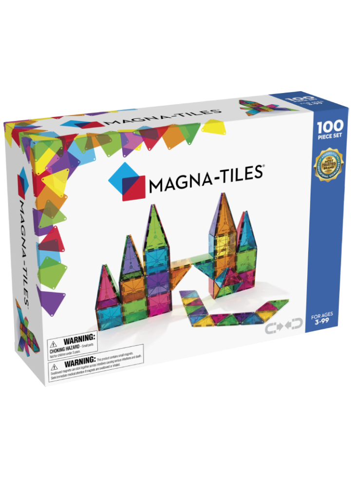 Set Magna-Tiles Clear Colours 100 pcs (90209)
