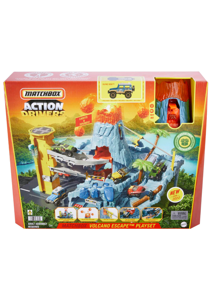 Matchbox Action Drivers Volcano Escape (HHW21)