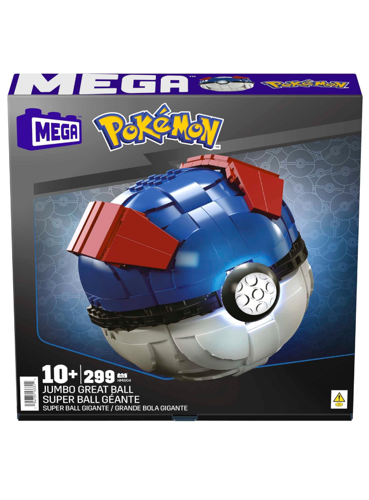 Mega Pokemon Jumbo Great Ball with Light (HMW04)