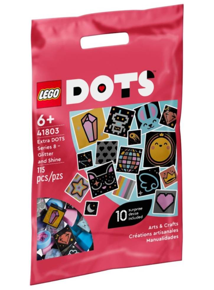LEGO(r) DOTS Extra DOTS Series 8 Glitter and Shine (41803)