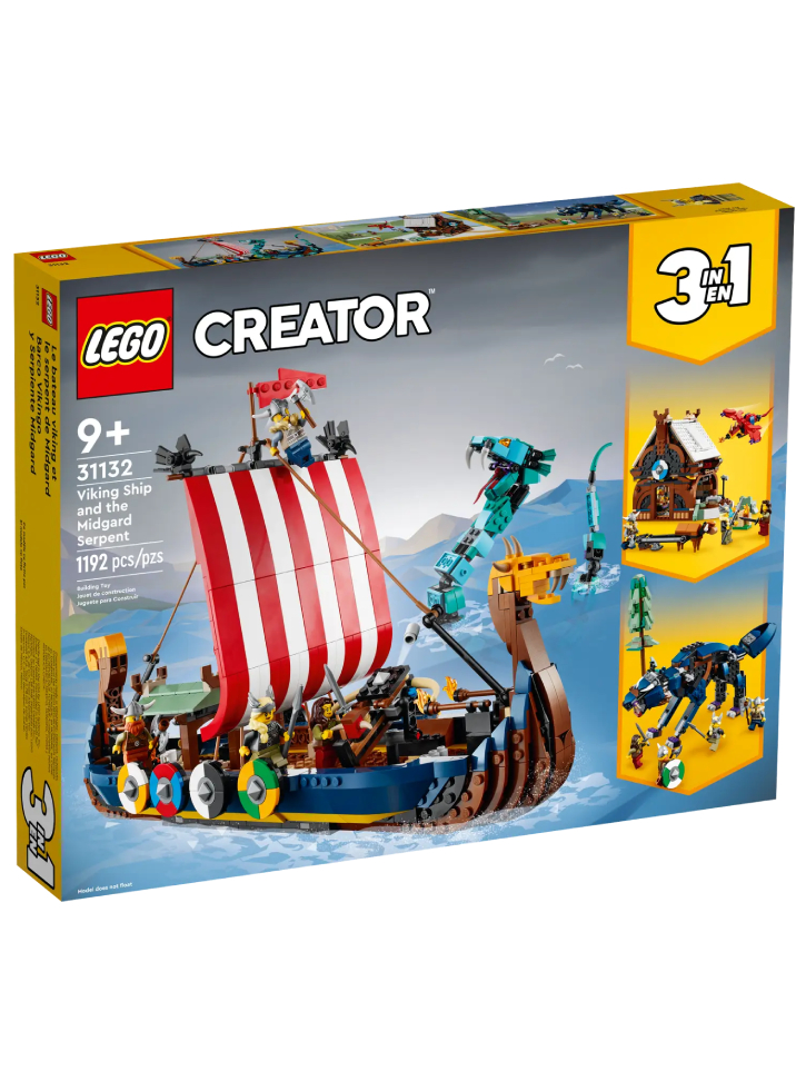 LEGO(r) Creator Viking Ship And The Midgard Serpent (31132)
