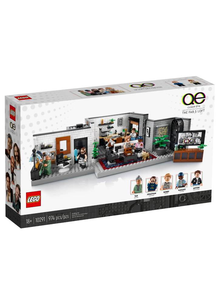LEGO(r) Creator Queer Eye The Fab 5 Loft (10291)
