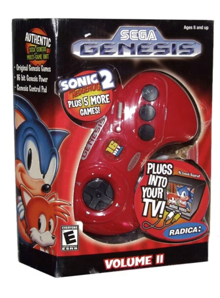 Consola Mini Radica SEGA Mega Drive Plug & Play (Volume 2) Retro