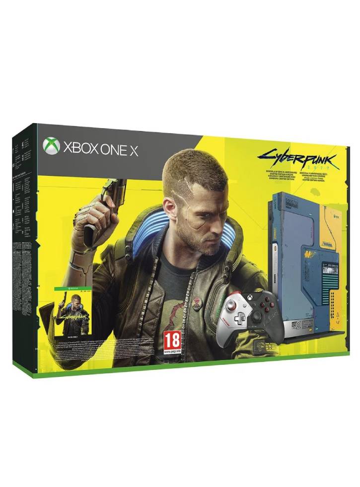Consola Xbox One X 1TB + Cyberpunk 2077 Limited Edition - Xbox One X