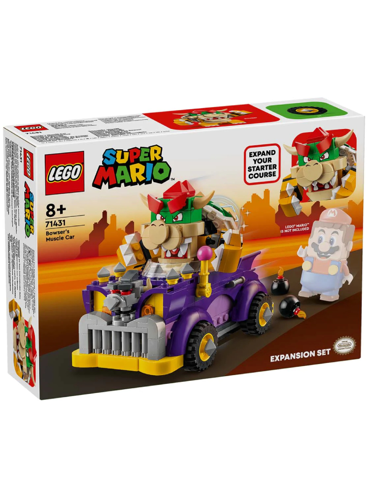 LEGO Super Mariotm Bowser's Muscle Car Expansion Set (71431)