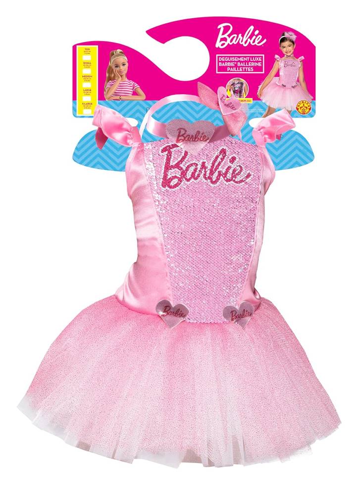 Costum Rubies Barbie Ballerina (128 cm)