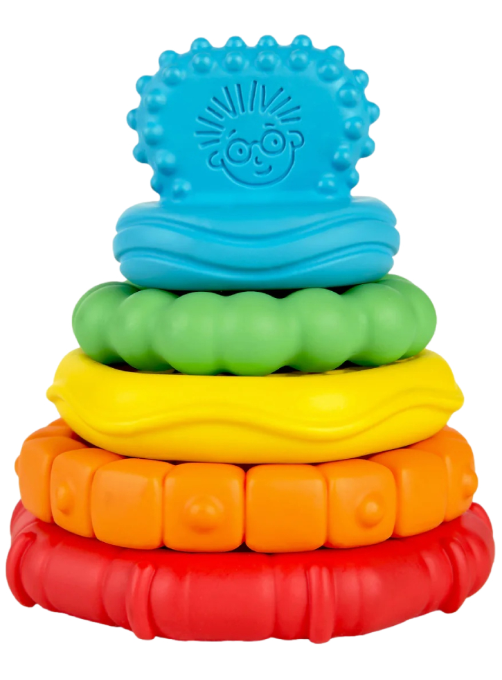 Baby Einstein Stack & Teethetm Multi-Textured Teether (BE-12356)