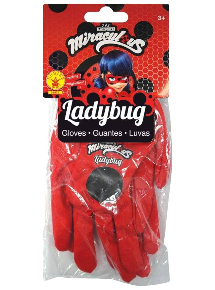 Rubies Miraculous Ladybug Gloves (34974)