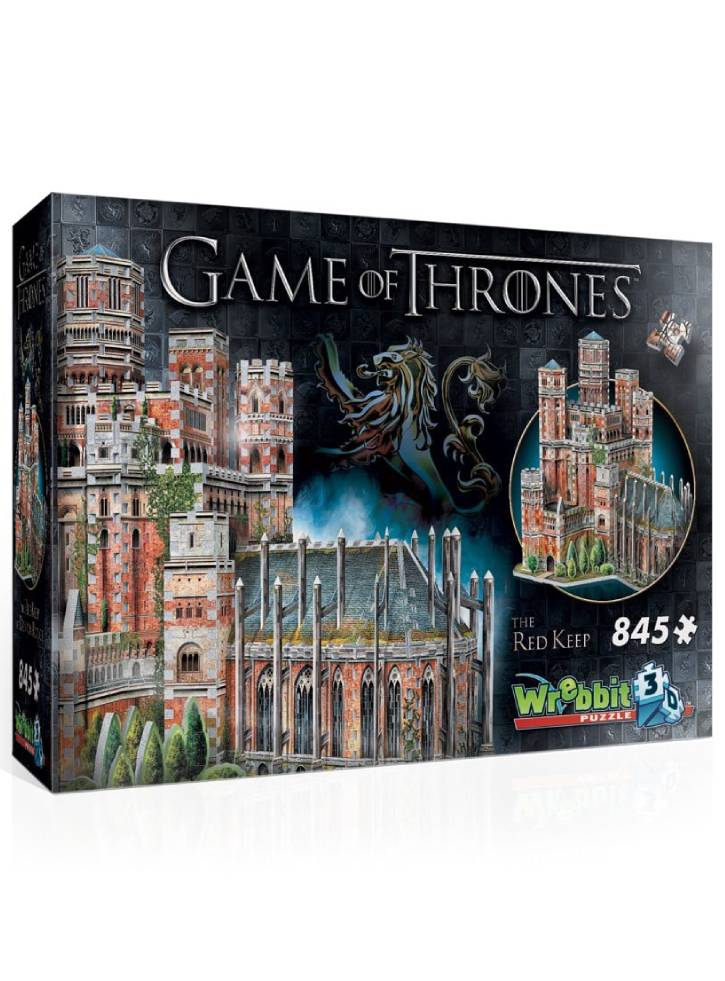 Puzzle Wrebbit 3D Game of Thrones Red Keep 845pc (40970041)