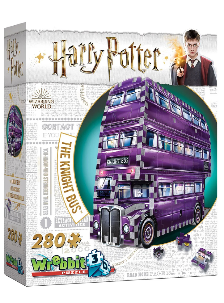 Puzzle Wrebbit 3D Harry Potter The Knight Bus 280pc (40970005)