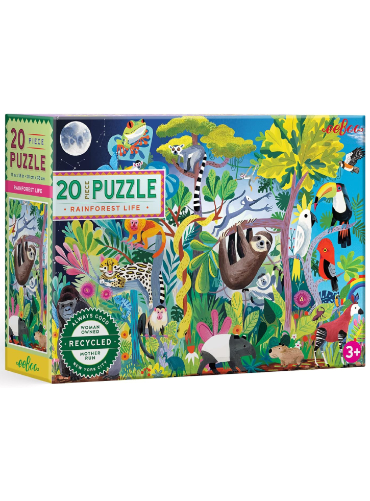Puzzle eeBoo Rainforest Life 20pc