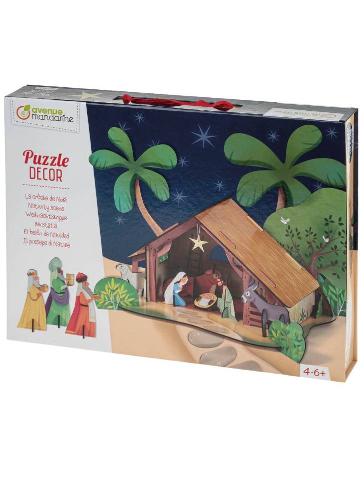 Puzzle Avenue Mandarine Scene Nativity Scene