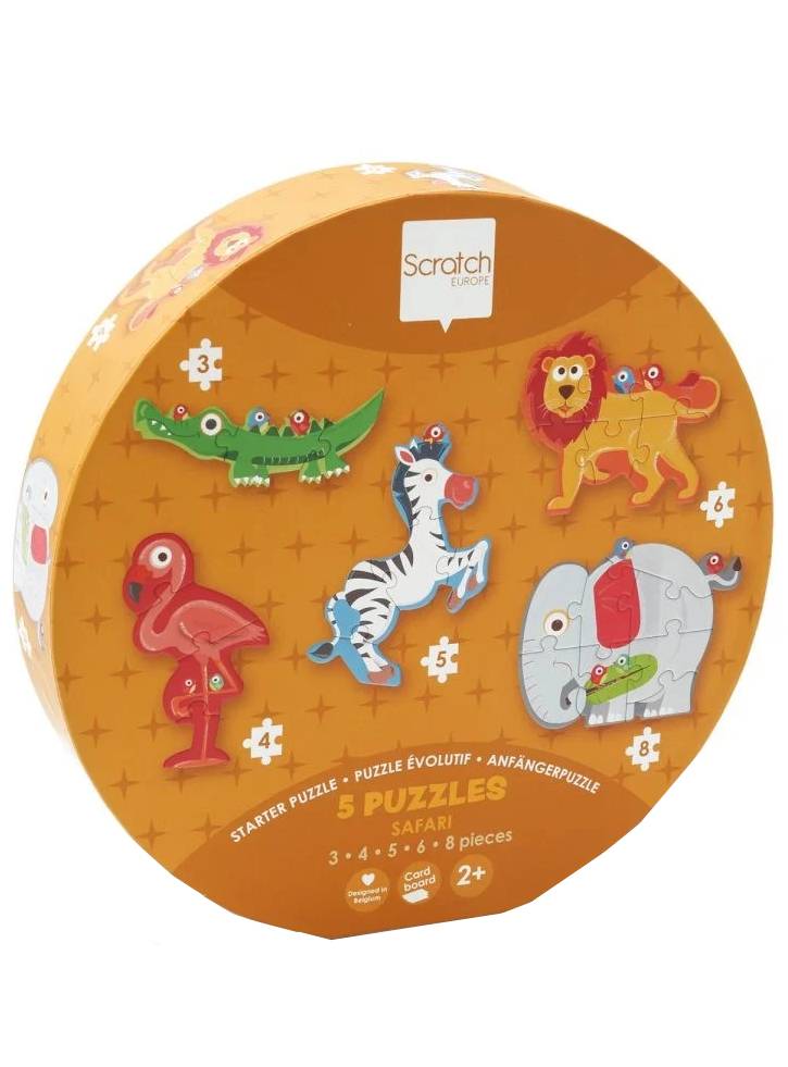 Puzzle Scratch Europe My first puzzle - Safari (466181222)