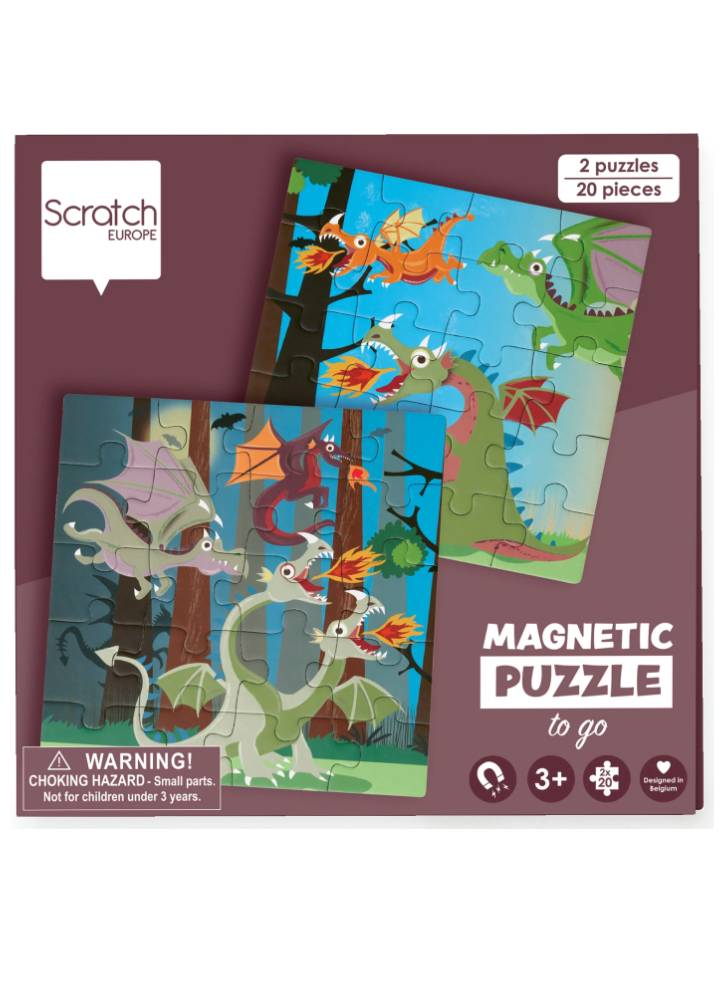 Puzzle Scratch Europe Magnetic Book 20pc (466181160)