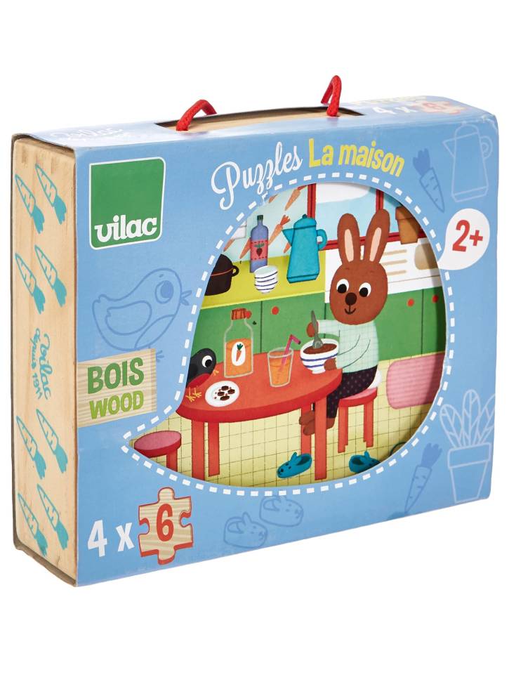 Puzzle Set Vilac House (2643)