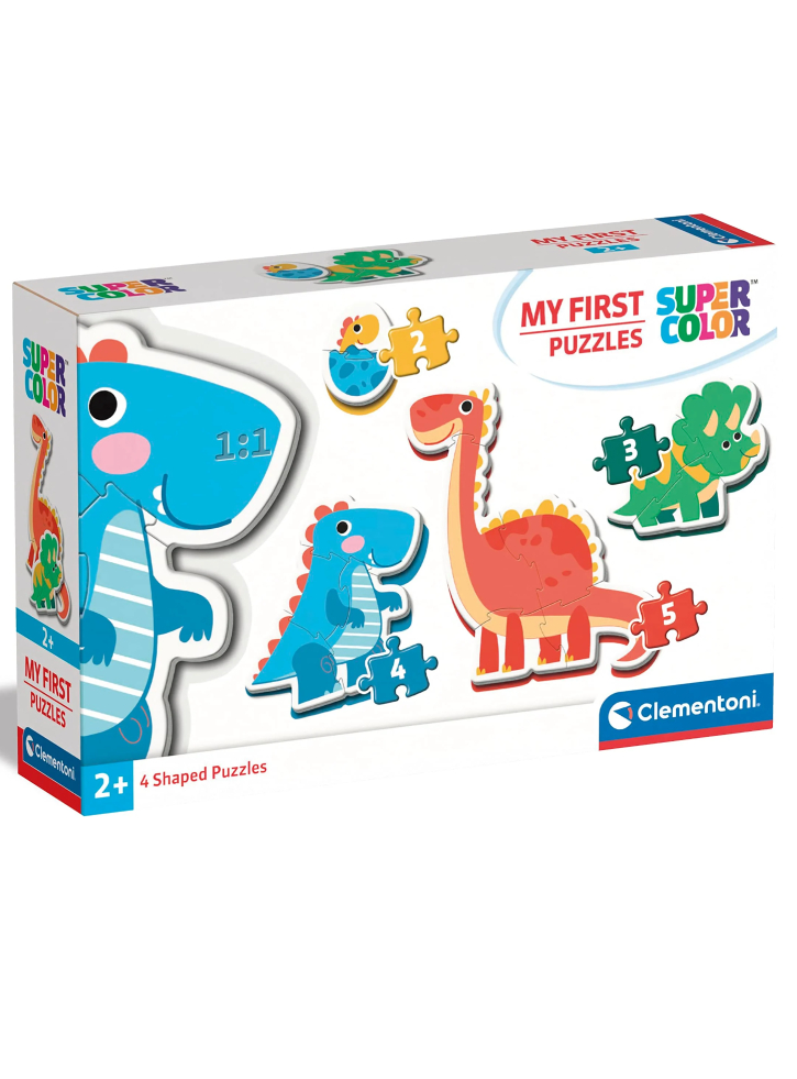 Puzzle Clementoni My first puzzle set 2-3-4-5 pc Dinosaurs (20834)
