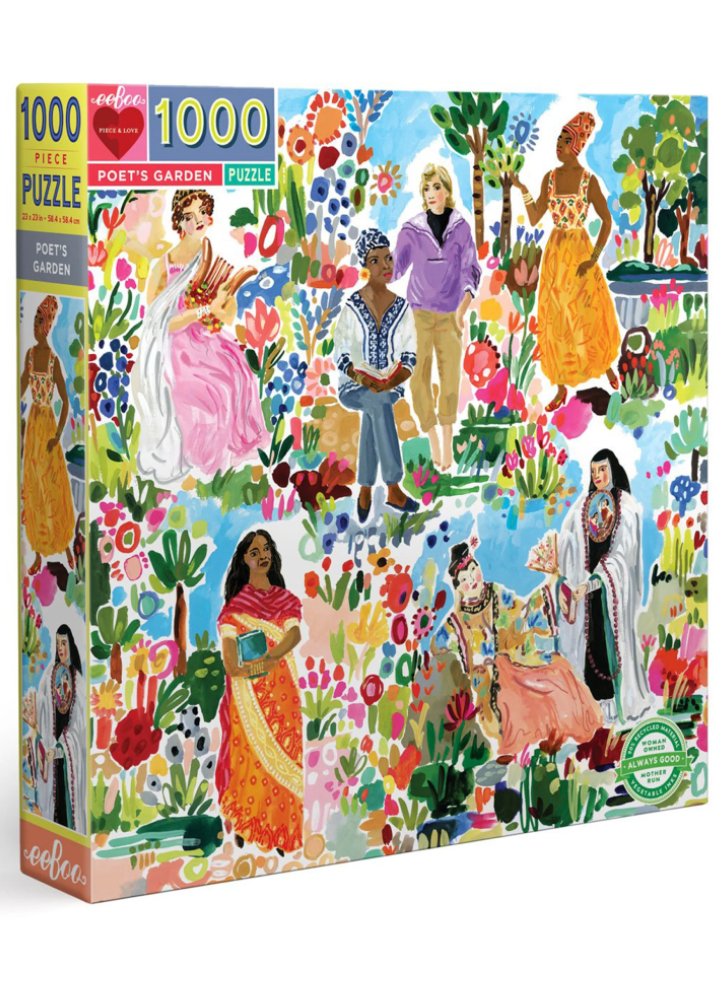 Puzzle eeBoo Poet's Garden1000pc (EPZTPOT)