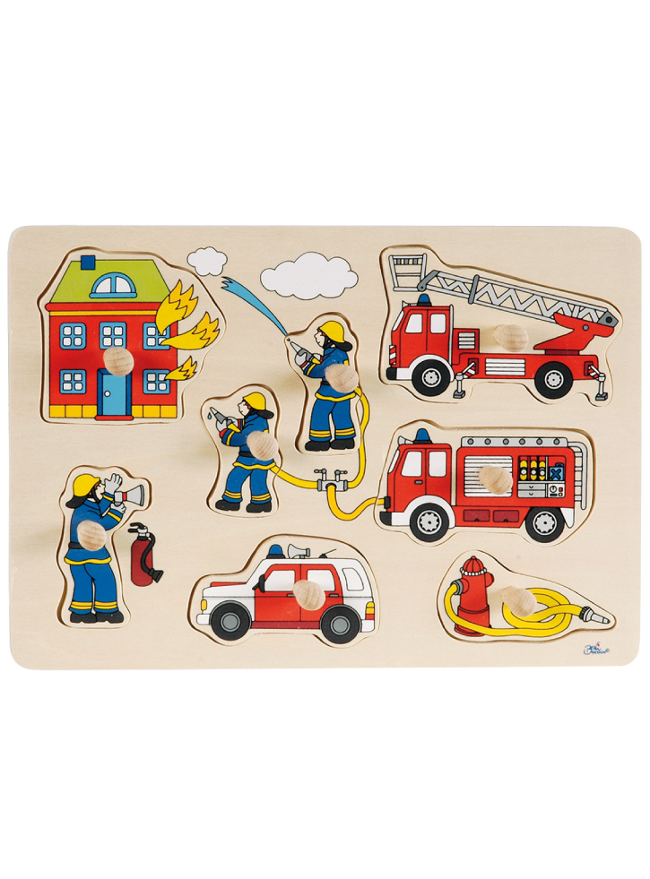 Puzzle GOKI Fire brigade lift-out (57907)