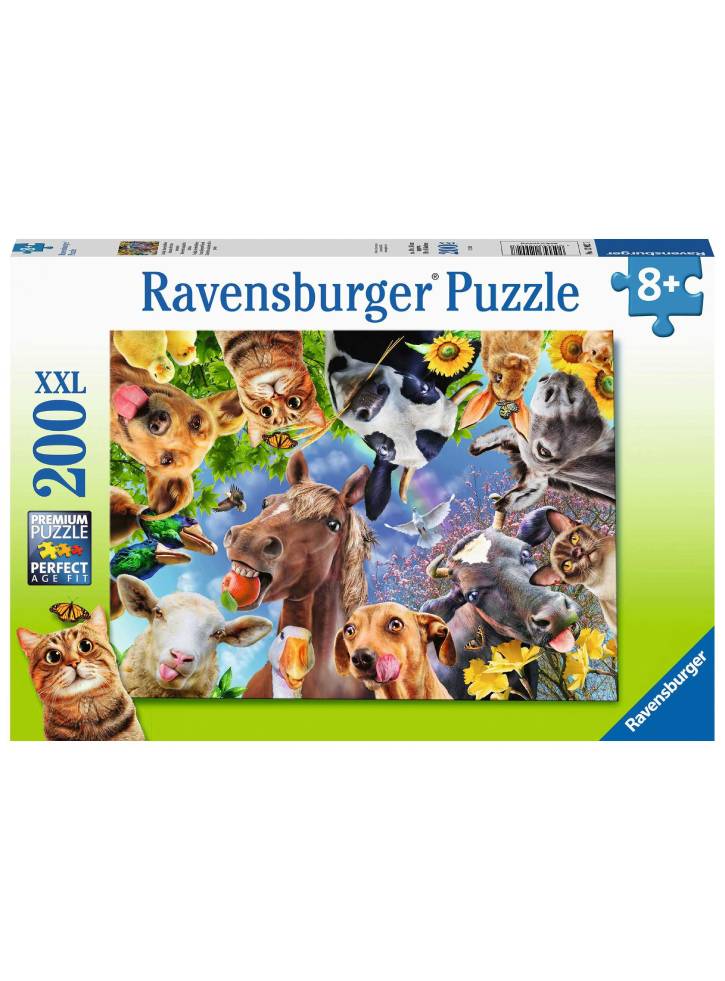 Puzzle Ravensburger Funny Farmyard Friends 200pc (12902)