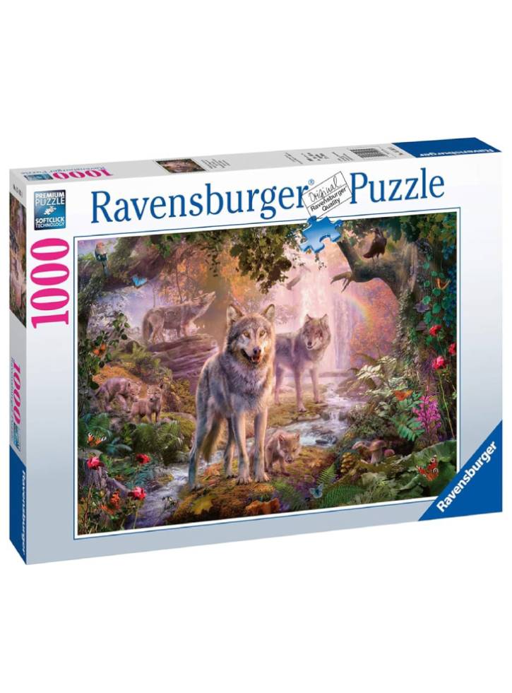 Puzzle Ravensburger Summer Wolves 1000pc (15185)