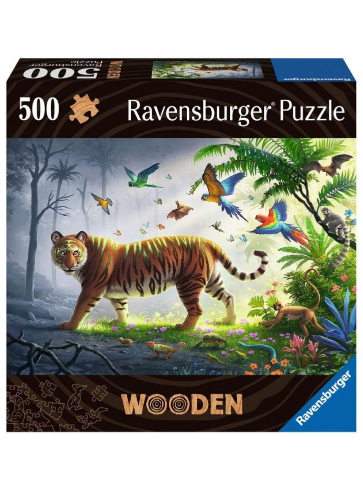 Puzzle Ravensburger Wooden Tiger 500pc (10217514)