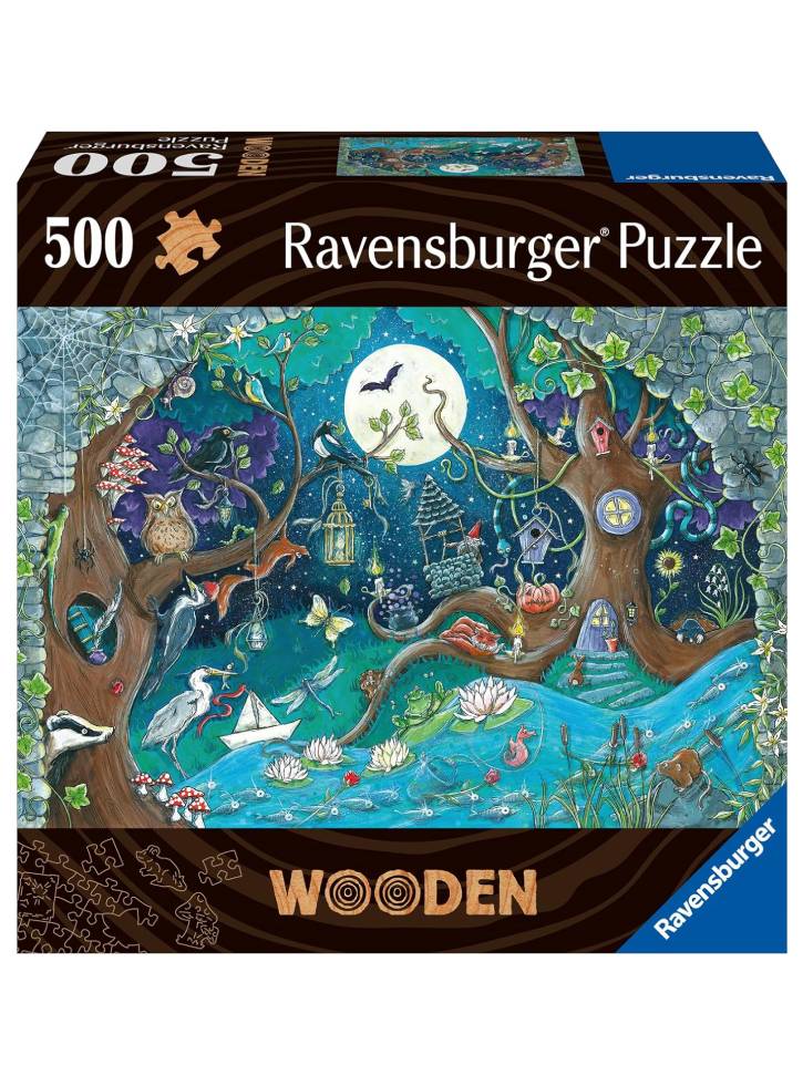 Puzzle Ravensburger Wooden Fantasy Forest 500pc (10217516)