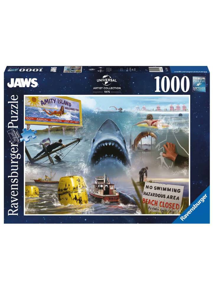 Puzzle Ravensburger Universal Studios Jaws 1000pc (10217450)