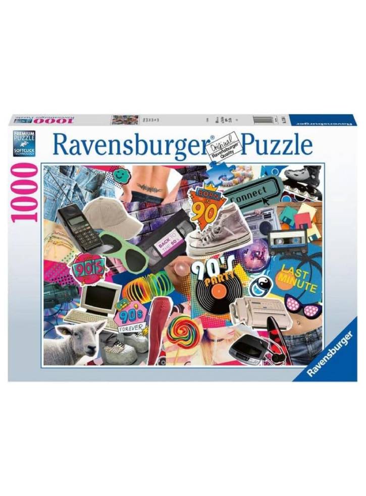 Puzzle Ravensburger The 90s 1000pc (10217388)
