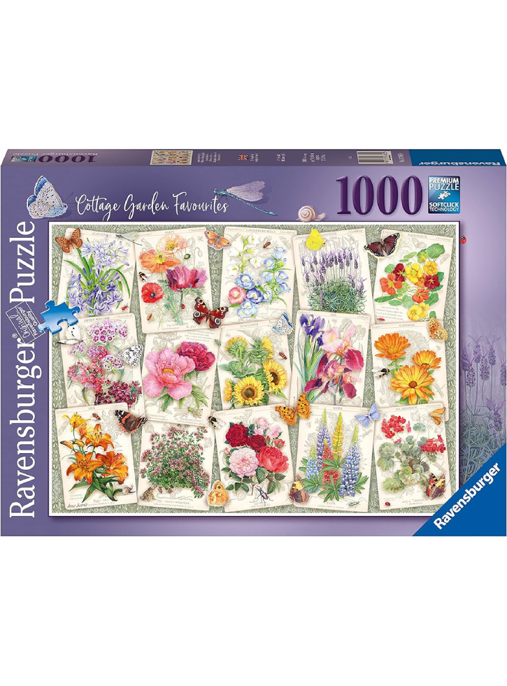 Puzzle Ravensburger Garden Flowers 1000pc (10217485)
