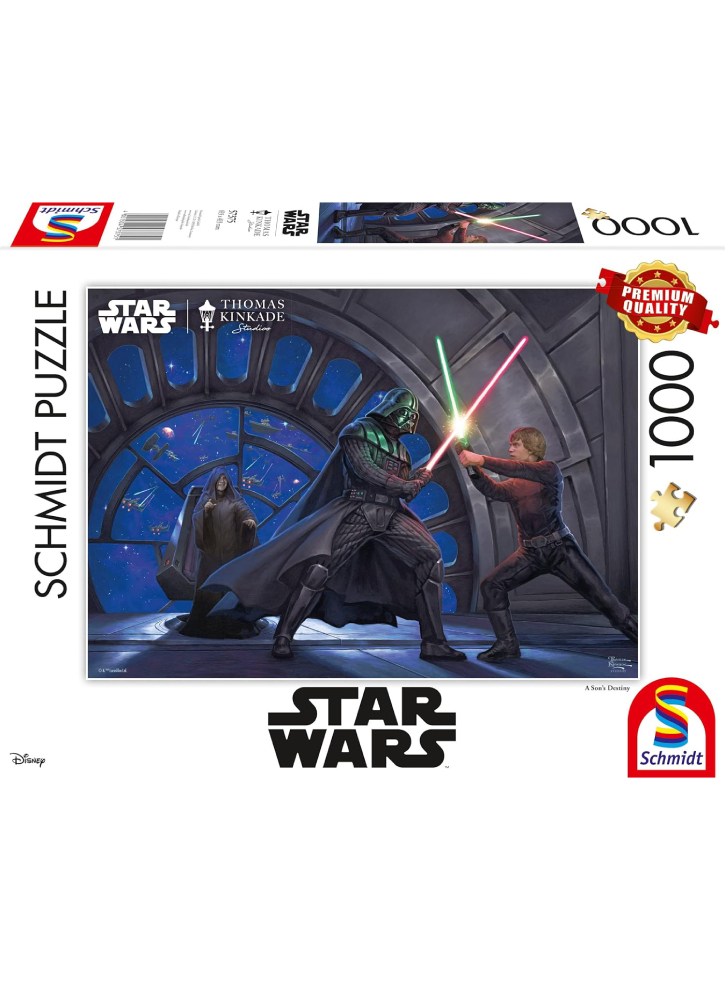 Puzzle Schmidt Thomas Kinkade: Star Wars A sons Destiny 1000 pc (SCH7375)