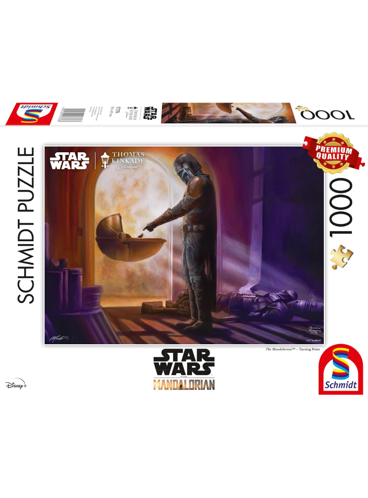 Puzzle Schmidt Thomas Kinkade Star Wars The Mandalorian Turning Point 1000pc (SCH7376)
