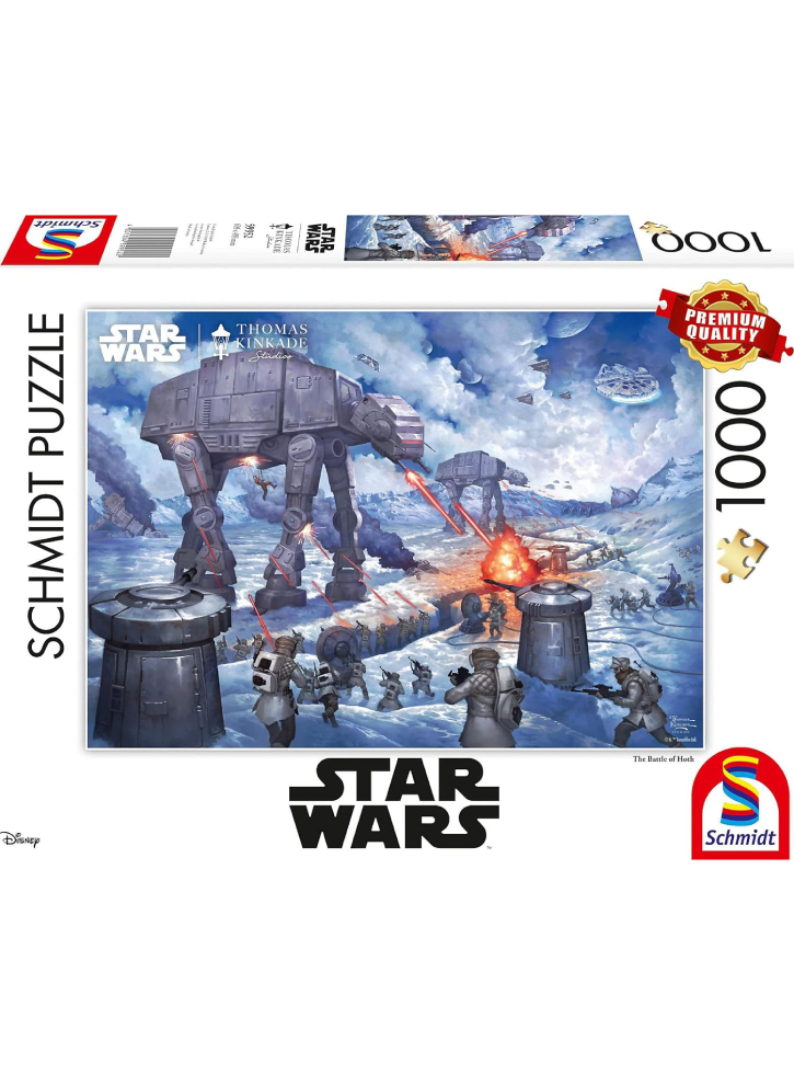 Puzzle Schmidt Thomas Kinkade Star Wars The Battle of Hoth 1000pc (SCH9952)