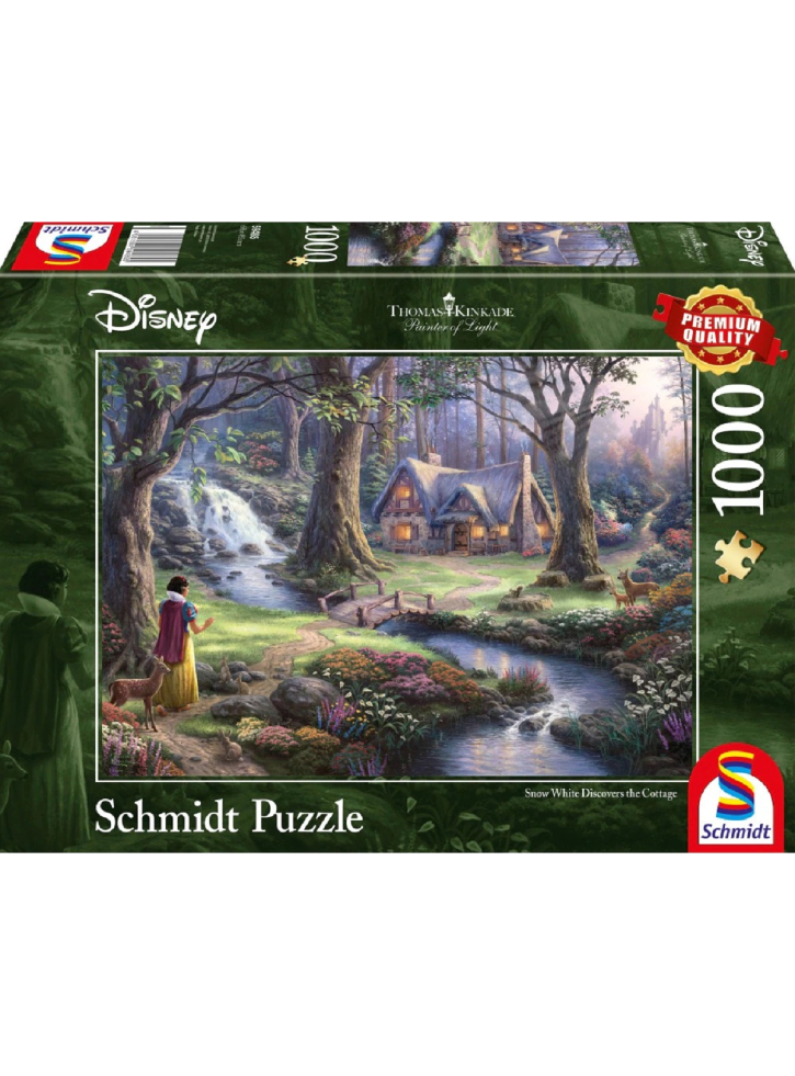 Puzzle Schmidt Thomas Kinkade Disney Snow White 1000pc (SCH9485)