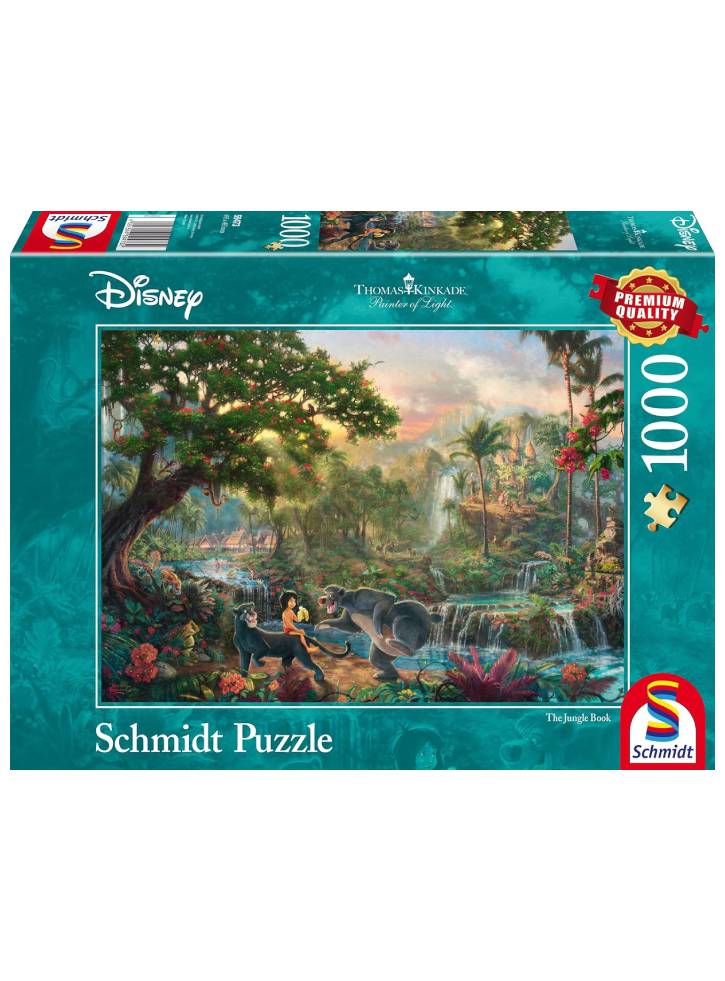 Puzzle Schmidt Thomas Kinkade Disney The Jungle Book 1000pc (SCH4732)