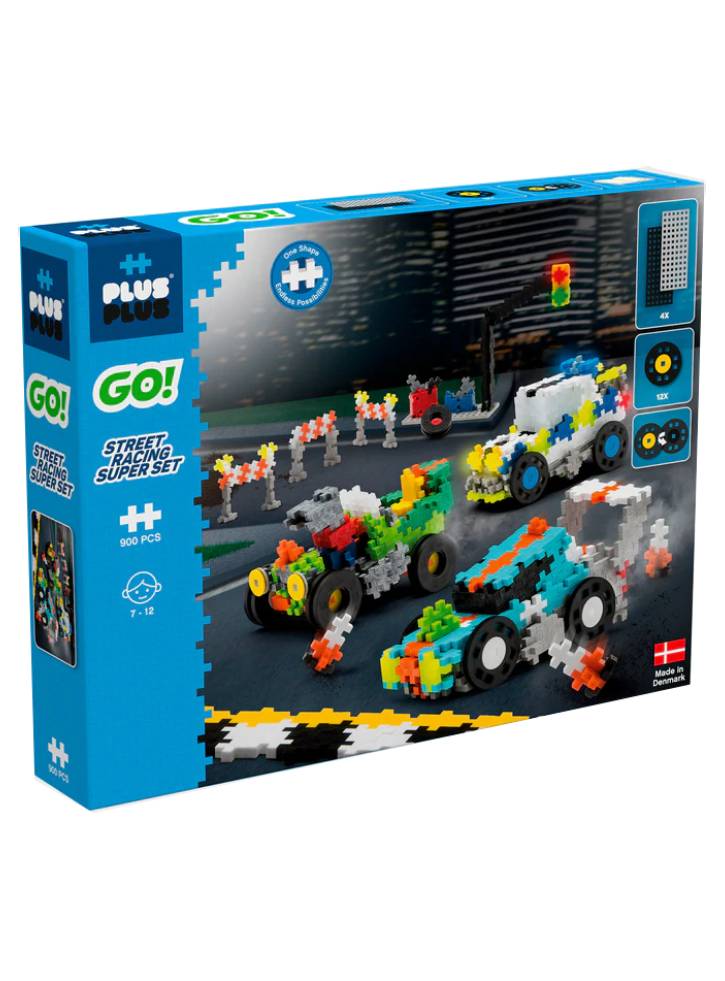 Plus-Plus Go Streetracing Super Set (7010)