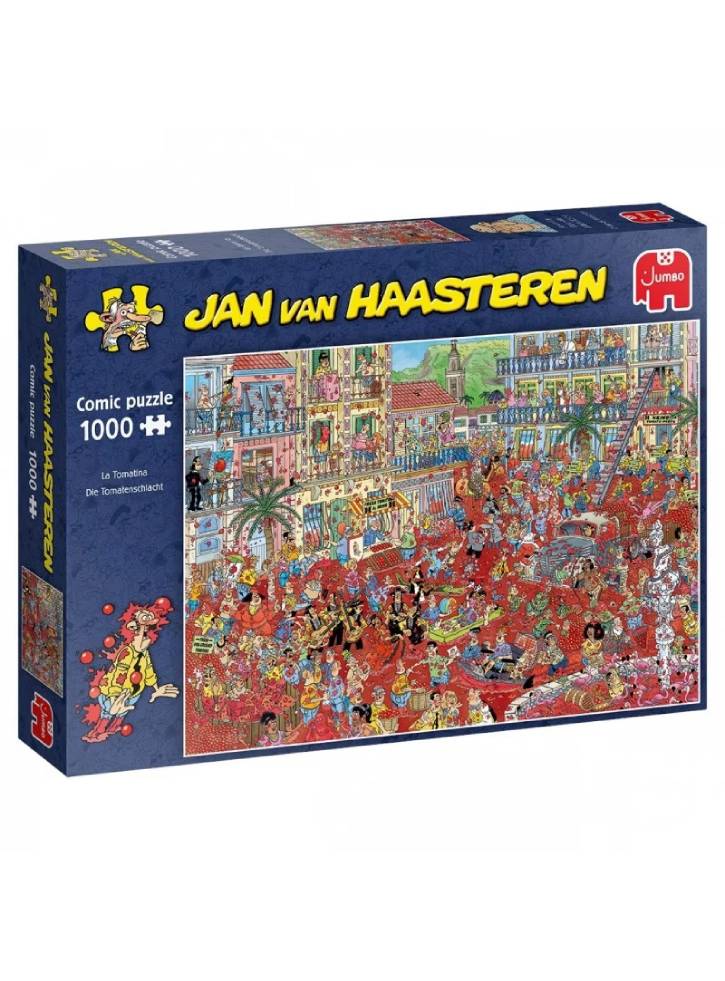Puzzle Jan van Haasteren La Tomatina 1000pc (JUM0043)