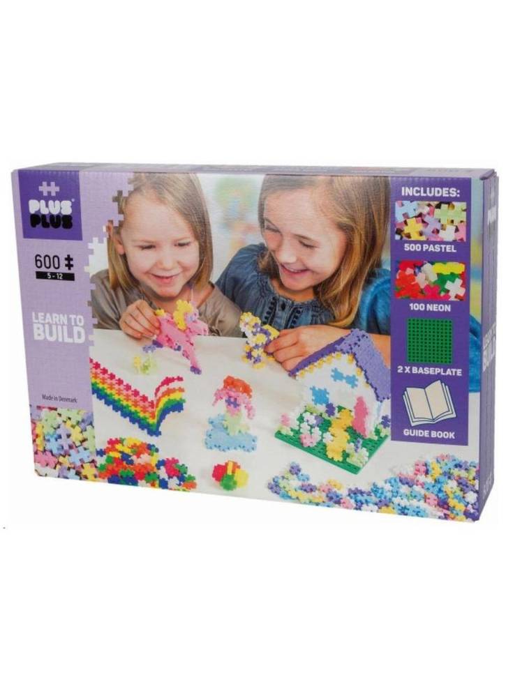 Plus Plus Mini Pastel 600pc Starter Set (5009)