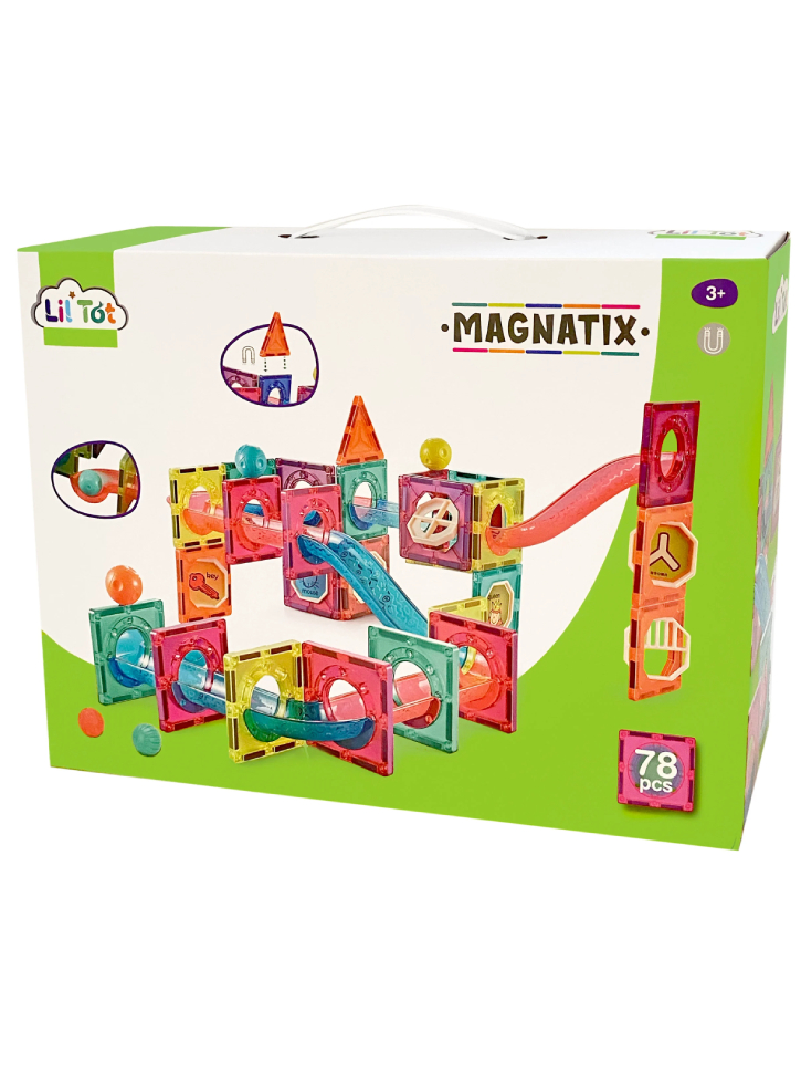 Magnatix Magnetic Tiles 78pc (90158)