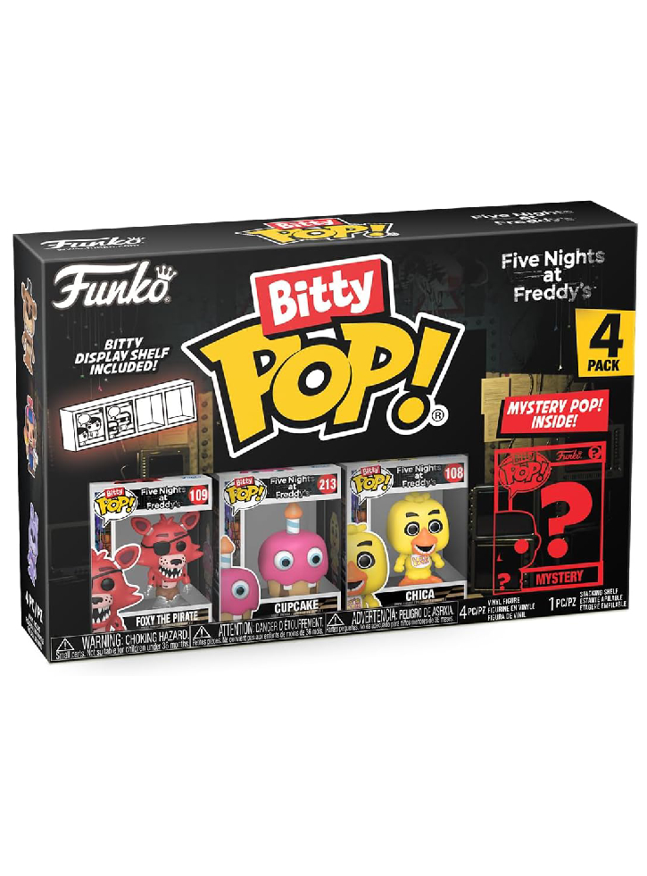 Figurine Funko Bitty Pop! 4-Pack Five Nights at Freddys - Foxy 2.5cm