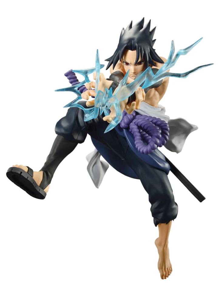 Figurina Banpresto Vibration Stars Naruto Shippuden 20th Anniversary Uchiha Sasuke (Ver.A) 16cm