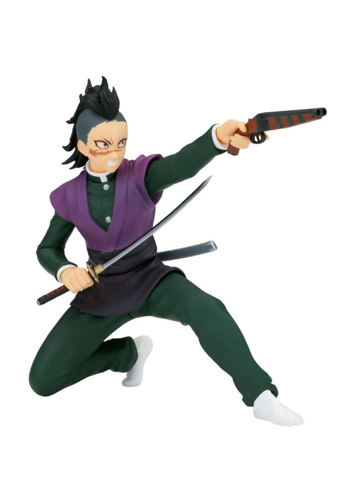 Figurina Banpresto Vibration Stars Demon Slayer Kimetsu No Yaiba Genya Shinazugawa 12cm