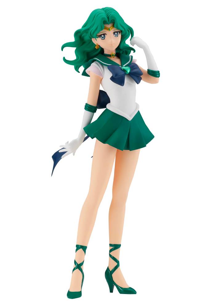 Figurina Banpresto Glitter Glamours Pretty Guardian Sailor Moon Eternal Super Sailor Neptune 23cm