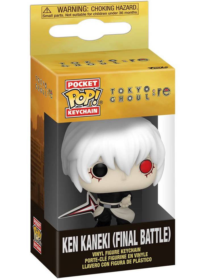 Breloc Funko Pocket Pop Tokyo Ghoul:re Ken Kaneki (Final Battle)