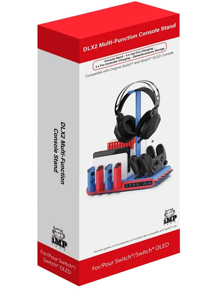 DLX Multi Function Charger Tower (Oled) - Nintendo Switch